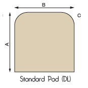 American Panel Ember Defender 48" x 54" Standard Textured Black Type 1 Steel Hearth Pad