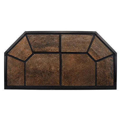 American Panel Traditional 40" x 40" Standard Autumn Colonial Edge Type 2 Ceramic Hearth Board