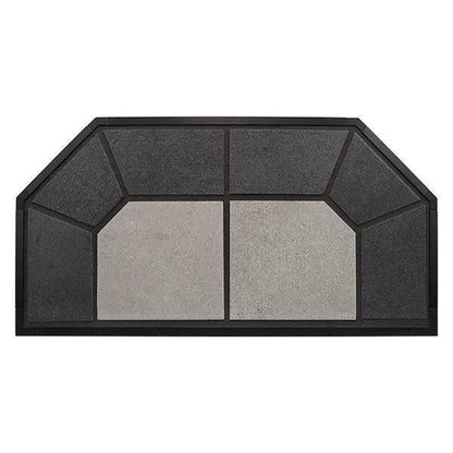American Panel Traditional 48" x 48" Standard Night Shadow Original Edge Type 2 Ceramic Hearth Board