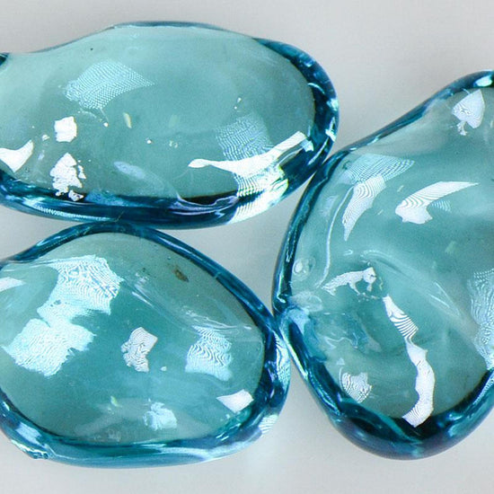 American Specialty Glass Blue Raspberry Iridescent Medium Size Jelly B ...