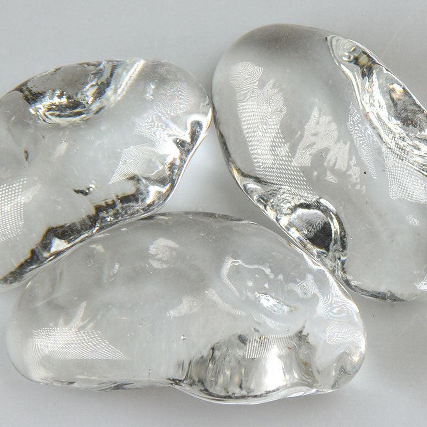 American Specialty Glass Glacier Ice Medium Size Jelly Bean Glass - 10 Lbs