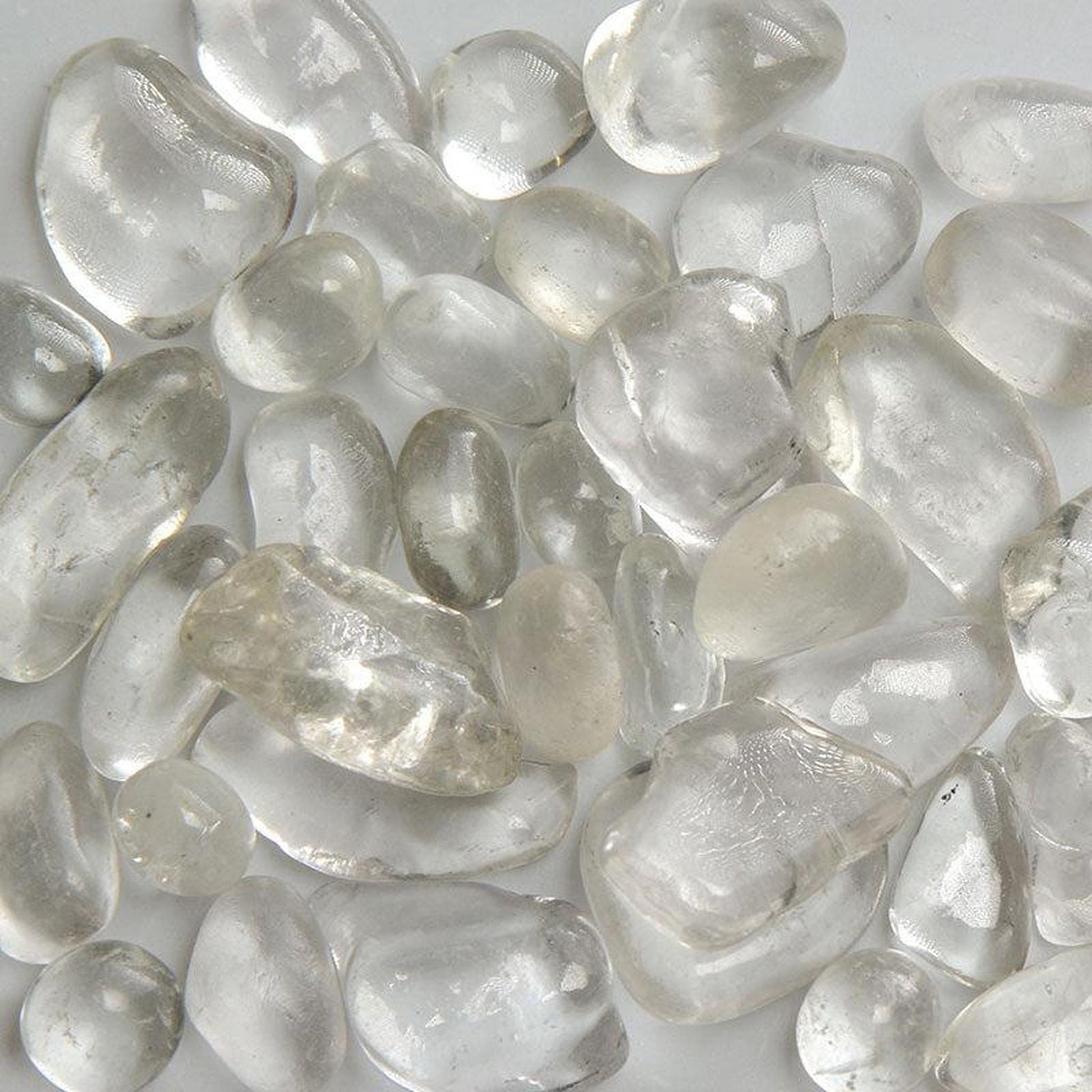 American Specialty Glass Glacier Ice Size 2 Jelly Bean Glass - 1 Lb