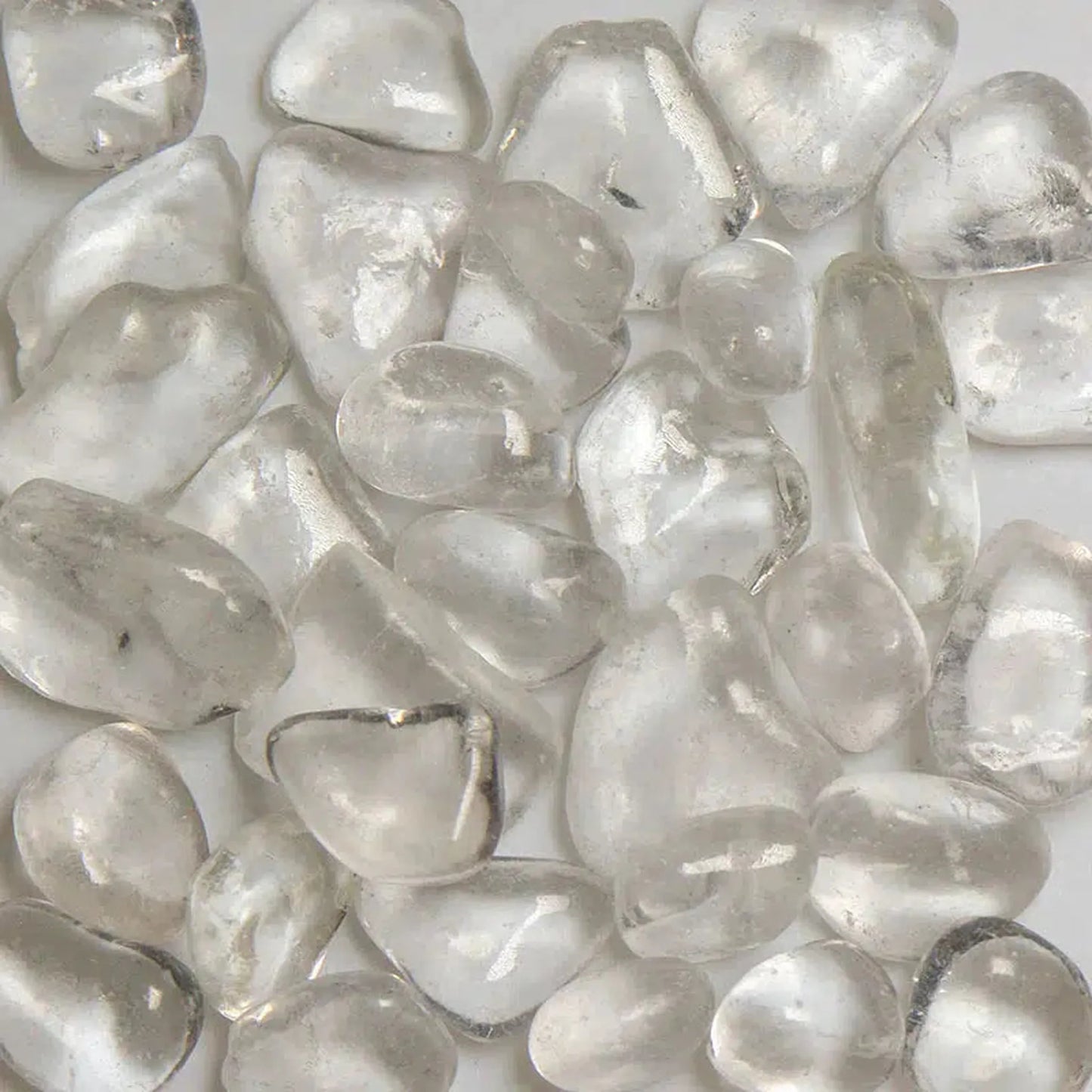 American Specialty Glass Glacier Ice Size 3 Jelly Bean Glass - 22 Lbs