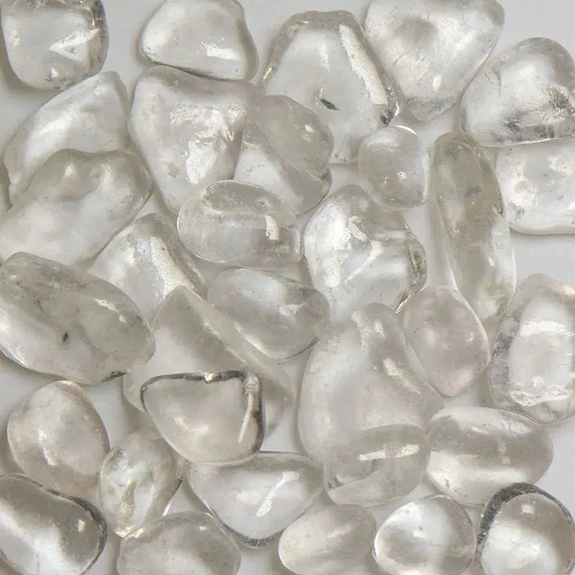 American Specialty Glass Glacier Ice Size 3 Jelly Bean Glass - 22 Lbs