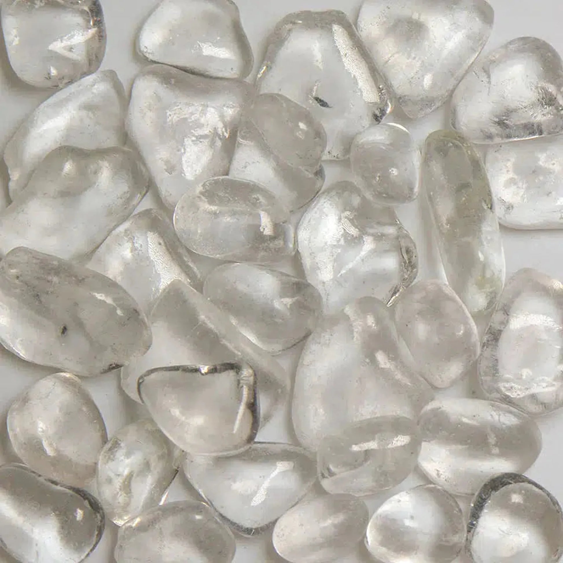 American Specialty Glass Glacier Ice Size 3 Jelly Bean Glass - 5 Lbs