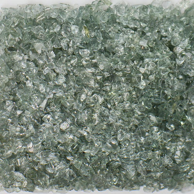 American Specialty Glass Gray Size 0 Terrazzo Glass - 5 Lbs