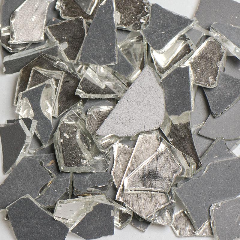 American Specialty Glass Mirror Size 2 Tumbled Terrazzo Glass - 1 Lb