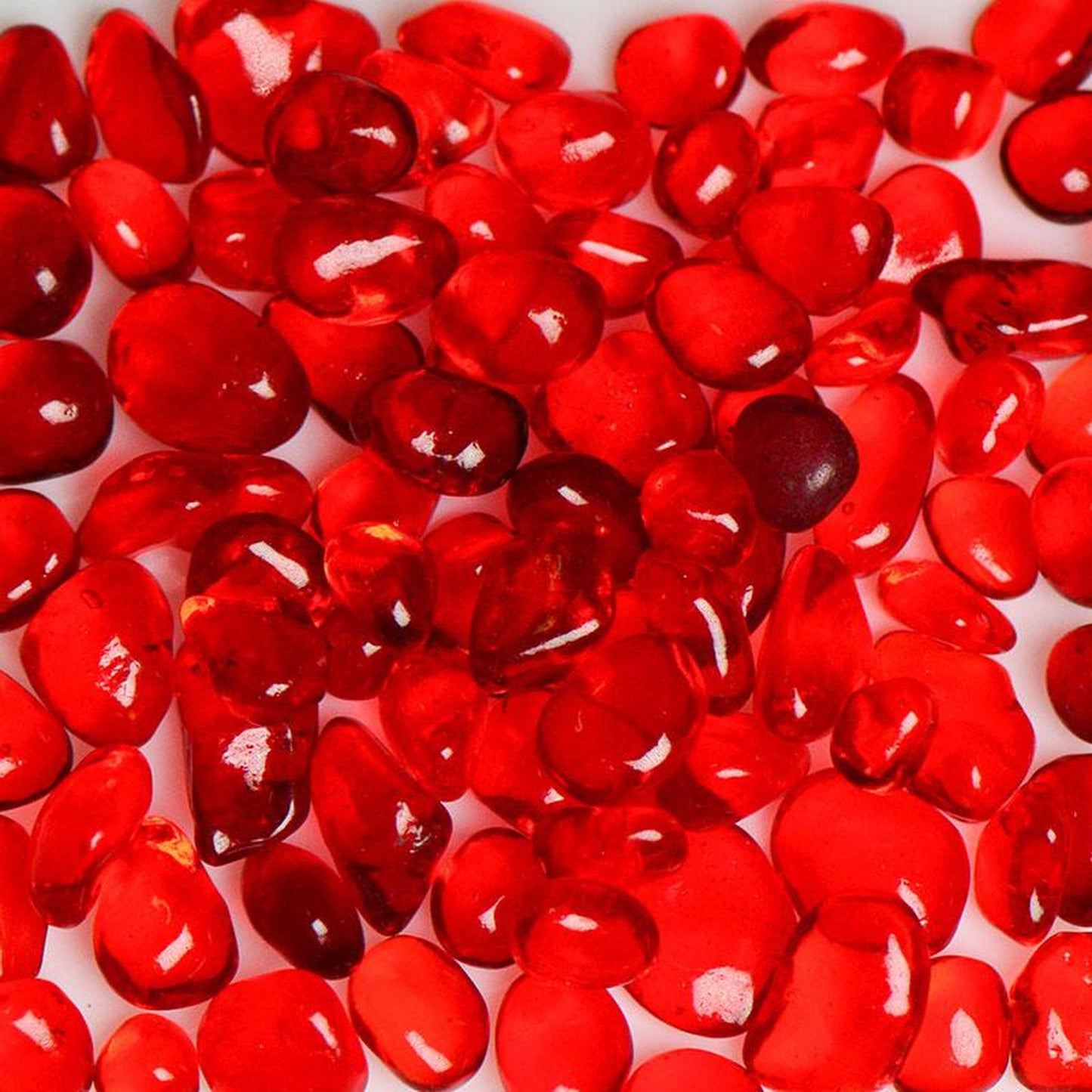 American Specialty Glass Strawberry Size 2 Jelly Bean Glass - 1 Lb