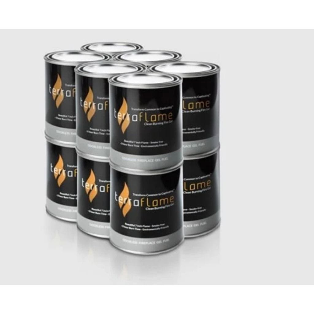 Anywhere Fireplace 13 oz. Gel Fuel Cans 12 Pack Terra Flame / SunJel