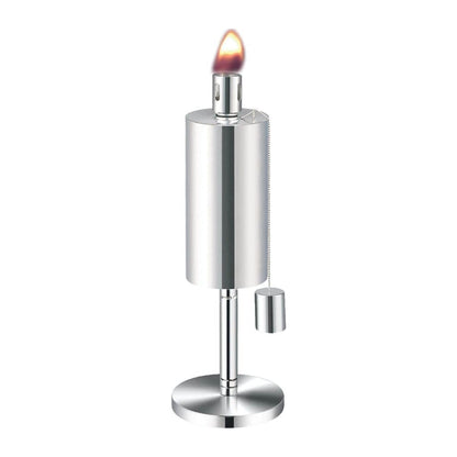 Anywhere Fireplace 3" Stainless Steel Garden Torch – Table Top Cylinder