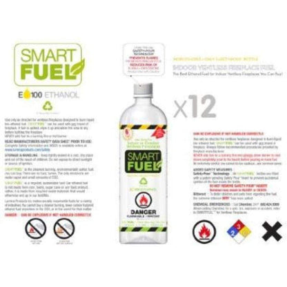 Anywhere Fireplace 6 Liter Pack Smart Fuel