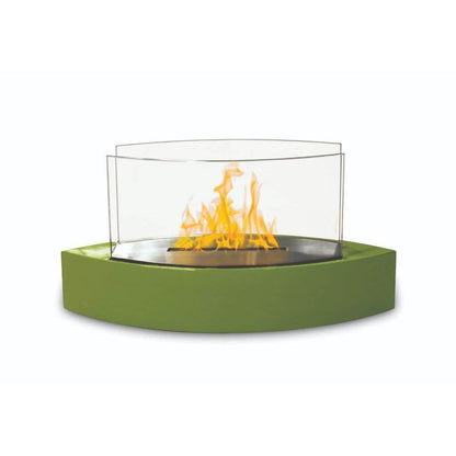 Anywhere Fireplace 8" Green Lexington Tabletop Bio-ethanol Fireplace