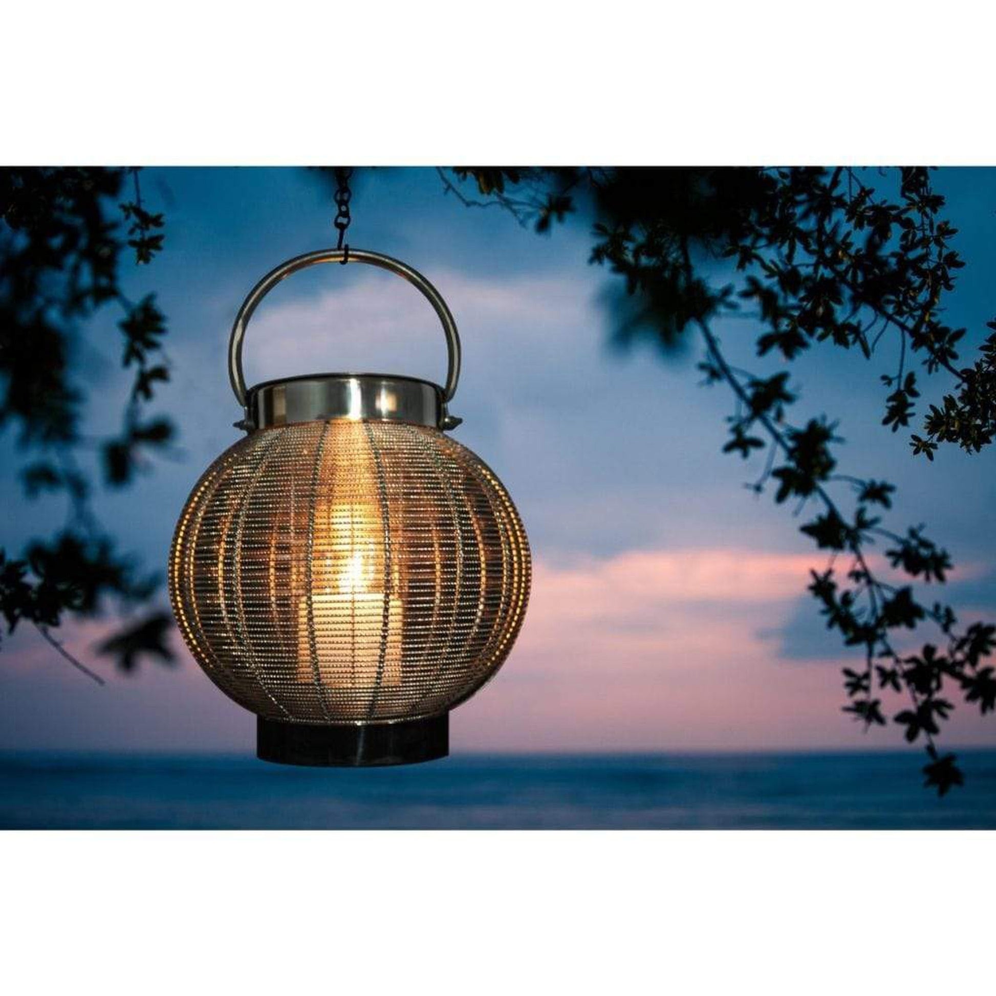 Anywhere Fireplace Jupiter 10" Round 2-in-1 Design Gel Fuel Fireplace/Lantern