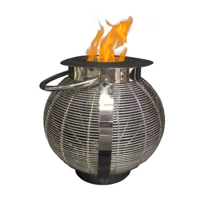 Anywhere Fireplace Jupiter 10" Round 2-in-1 Design Gel Fuel Fireplace/Lantern