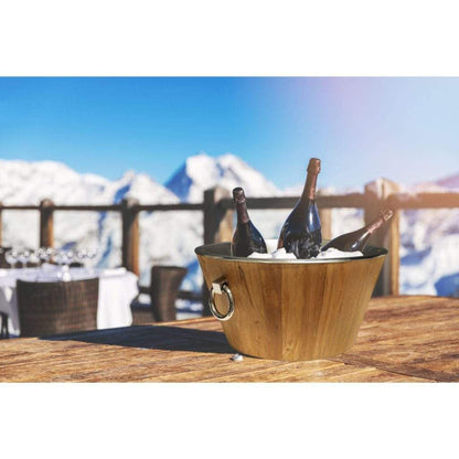 Anywhere Fireplace Southampton Teak Party Tub