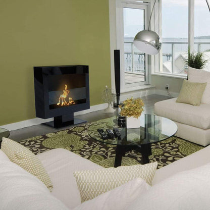 Anywhere Fireplace Tribeca II 28" Black Ventless Fireplace