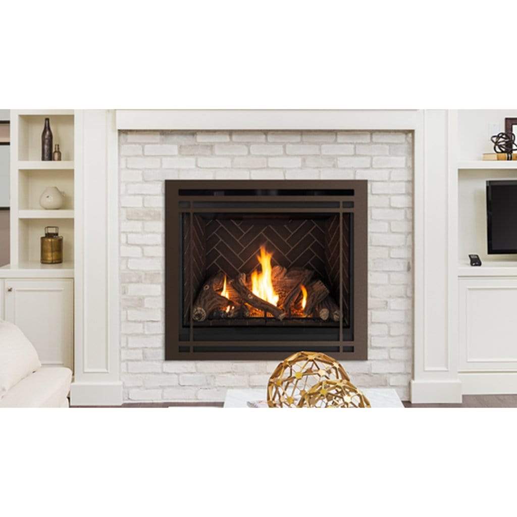 Astria 35'' Gemini DLX Direct-Vent Traditional Gas Fireplace