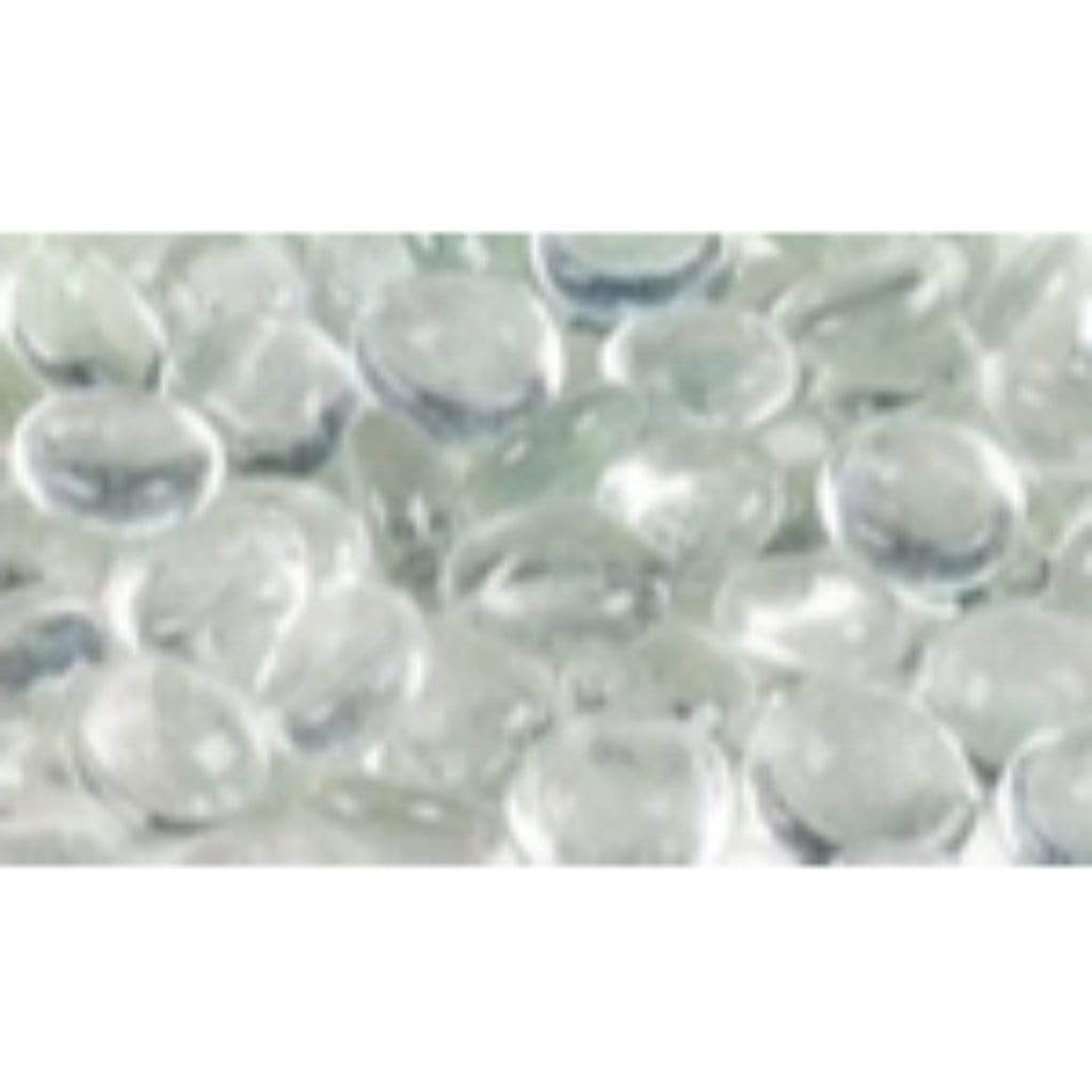 Astria 6.0 lb. Bag Smooth Glass Pebbles - Clear