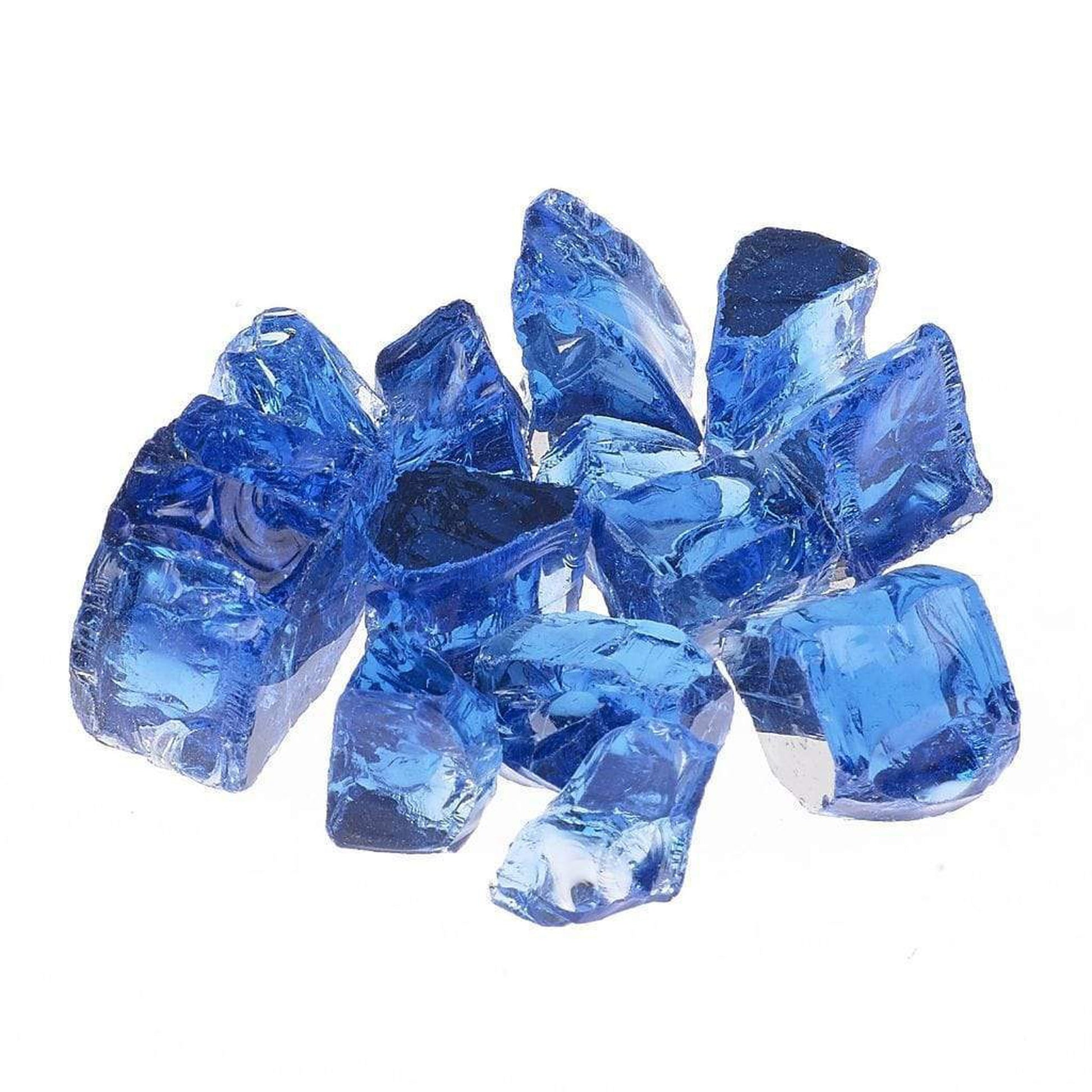 10 lbs. 1/2" Reflective Fire Glass Media