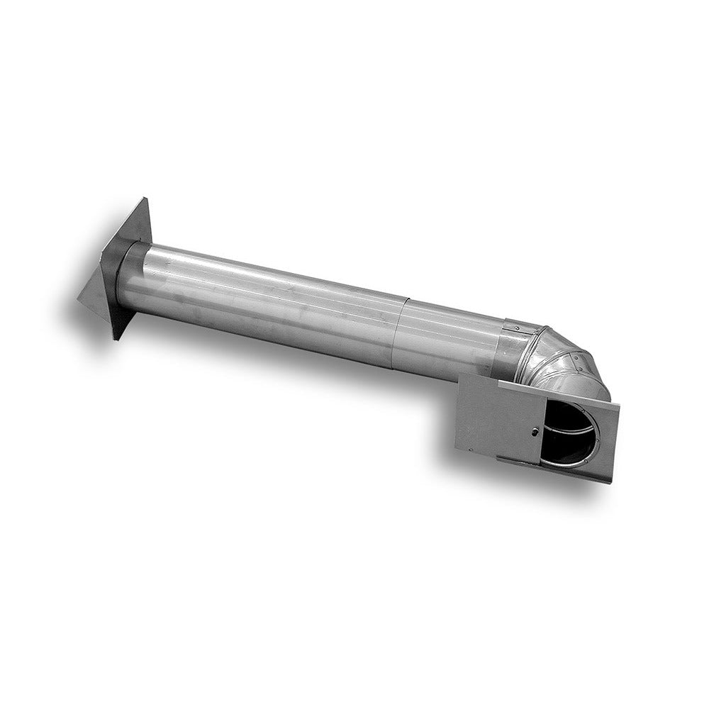 BDM Air-A-Lator The "Mason's Choice" 3" Stainless Steel Side Wall Outside Air Kit