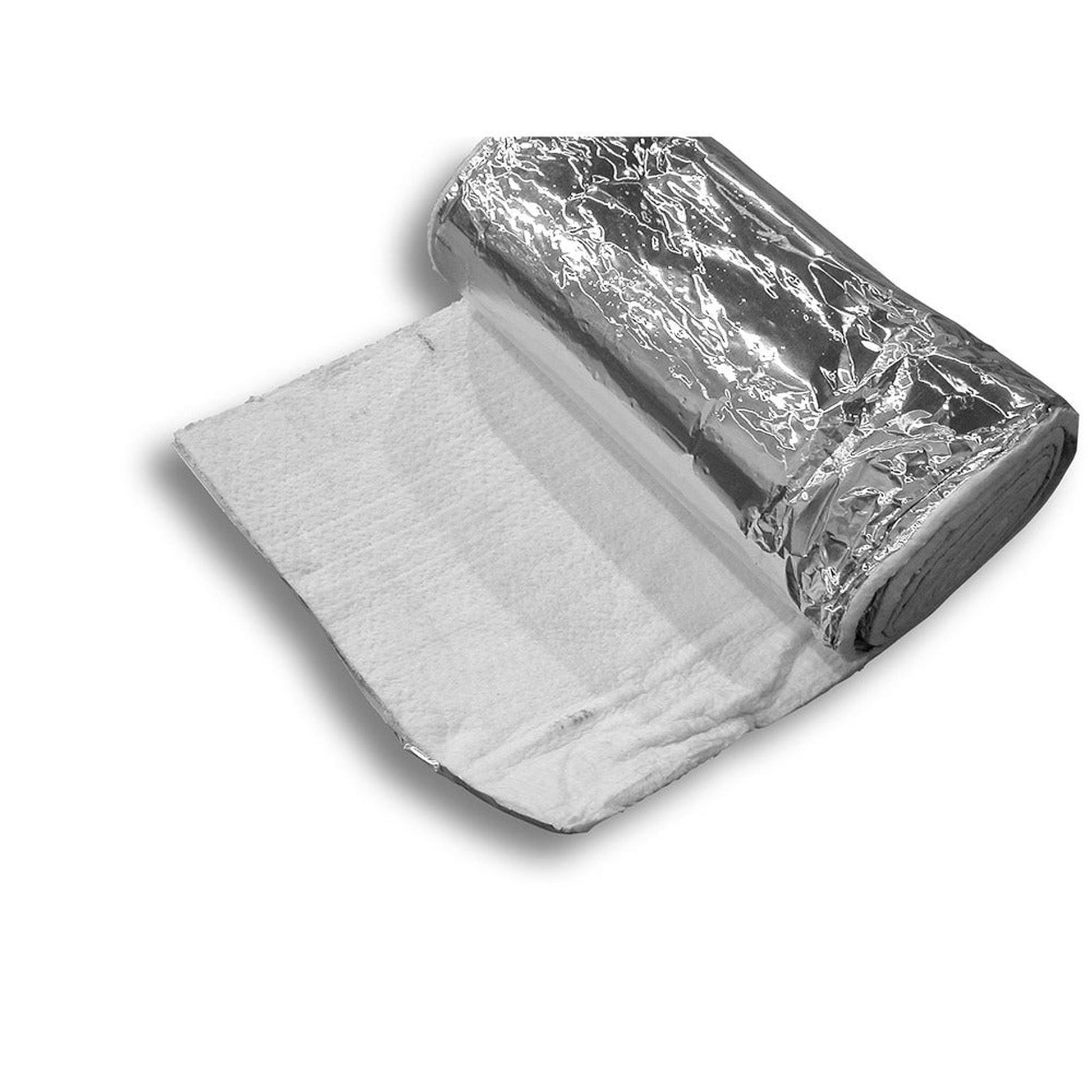 BDM Dalsin Line 0.25" x 18" x 25ft Ceramic Wool Insulation Blanket Foil