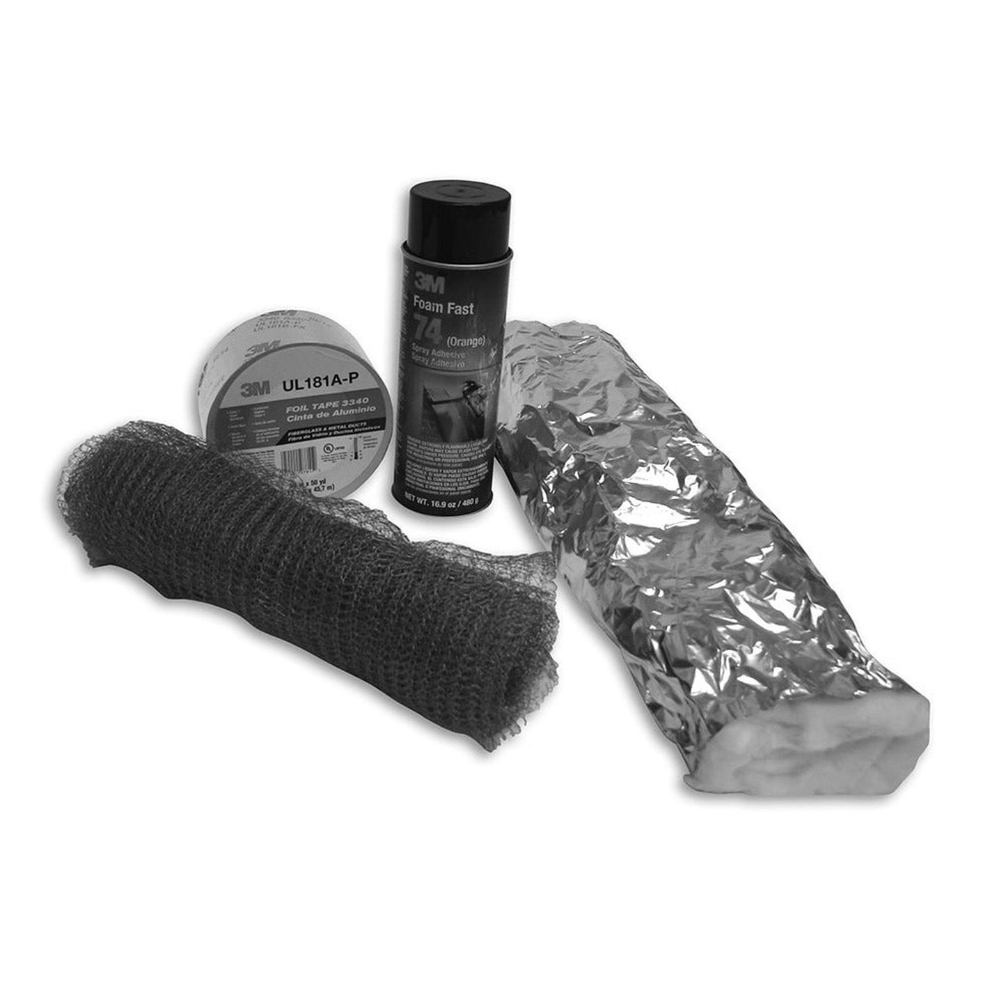 BDM Dalsin Line 0.5" x 18" x 25ft Insulation Blanket Kit with 3",4" Liner