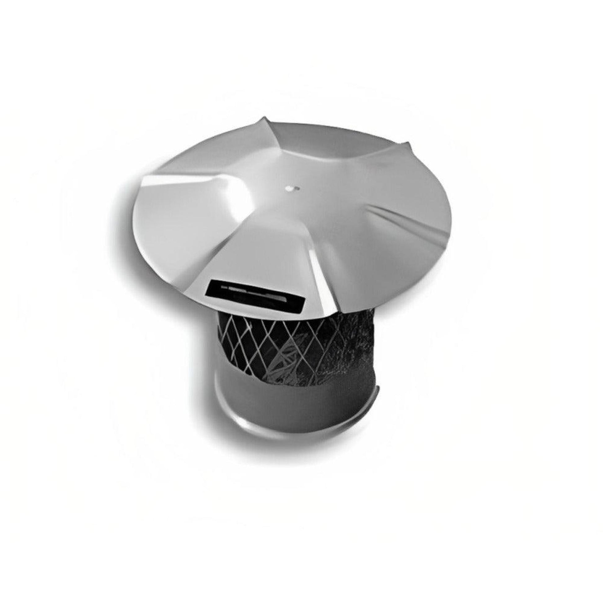 BDM Dalsin Line 12" 24 Gauge 304 Stainless Steel Steel Pipe Cap