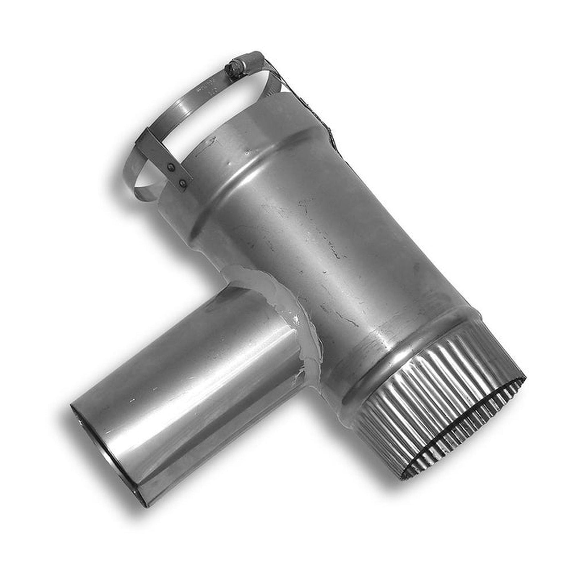 BDM Dalsin Line 4" 316L Stainless Steel Pellet Tee
