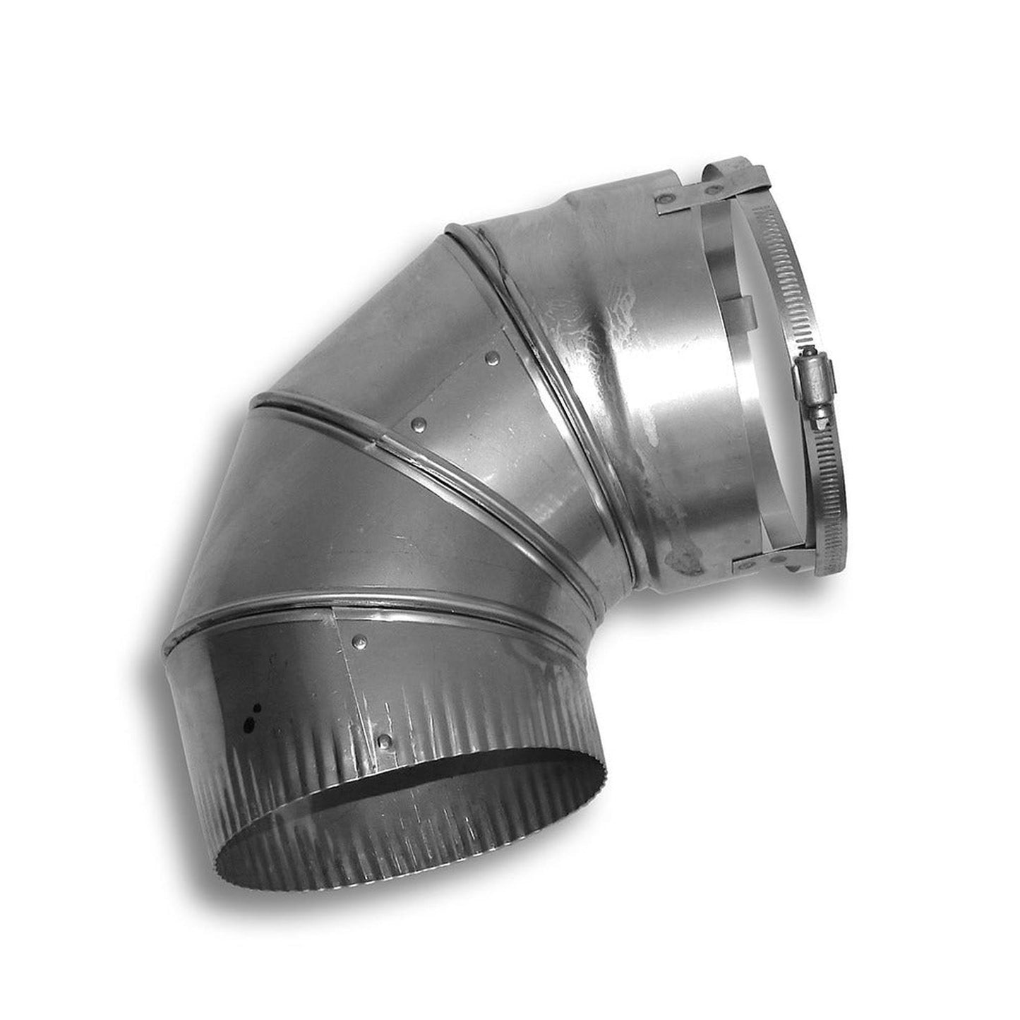 BDM Dalsin Line 8" 316L Stainless Steel 90 Degree Flex Elbow