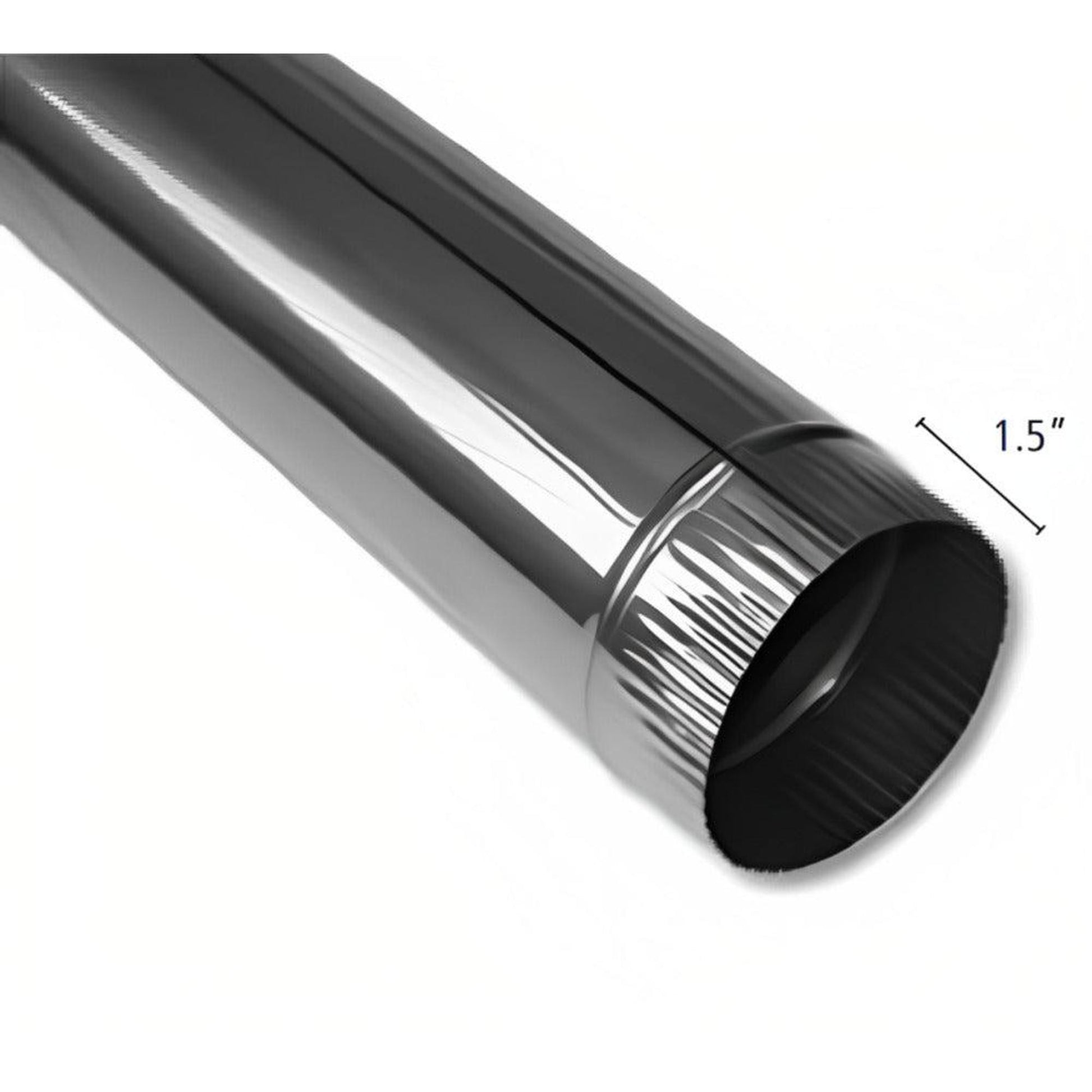 BDM Dalsin Line 9" x 2ft 304 Stainless Steel 24 Gauge Rigid Liner