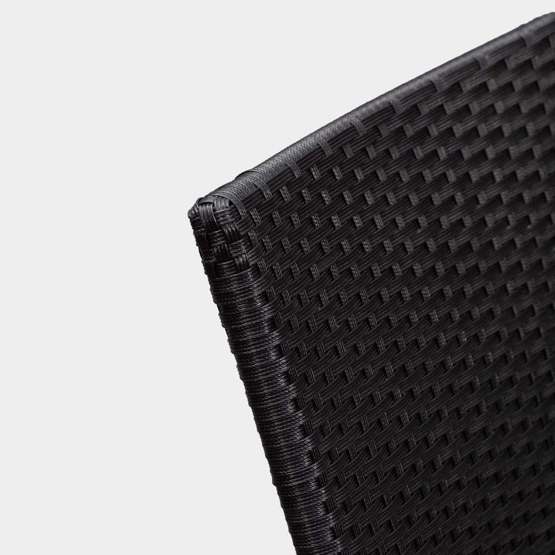 Balkene Home 20" Morgan Outdoor Wicker Stacking Chair (Set of 4) by Fire Sense