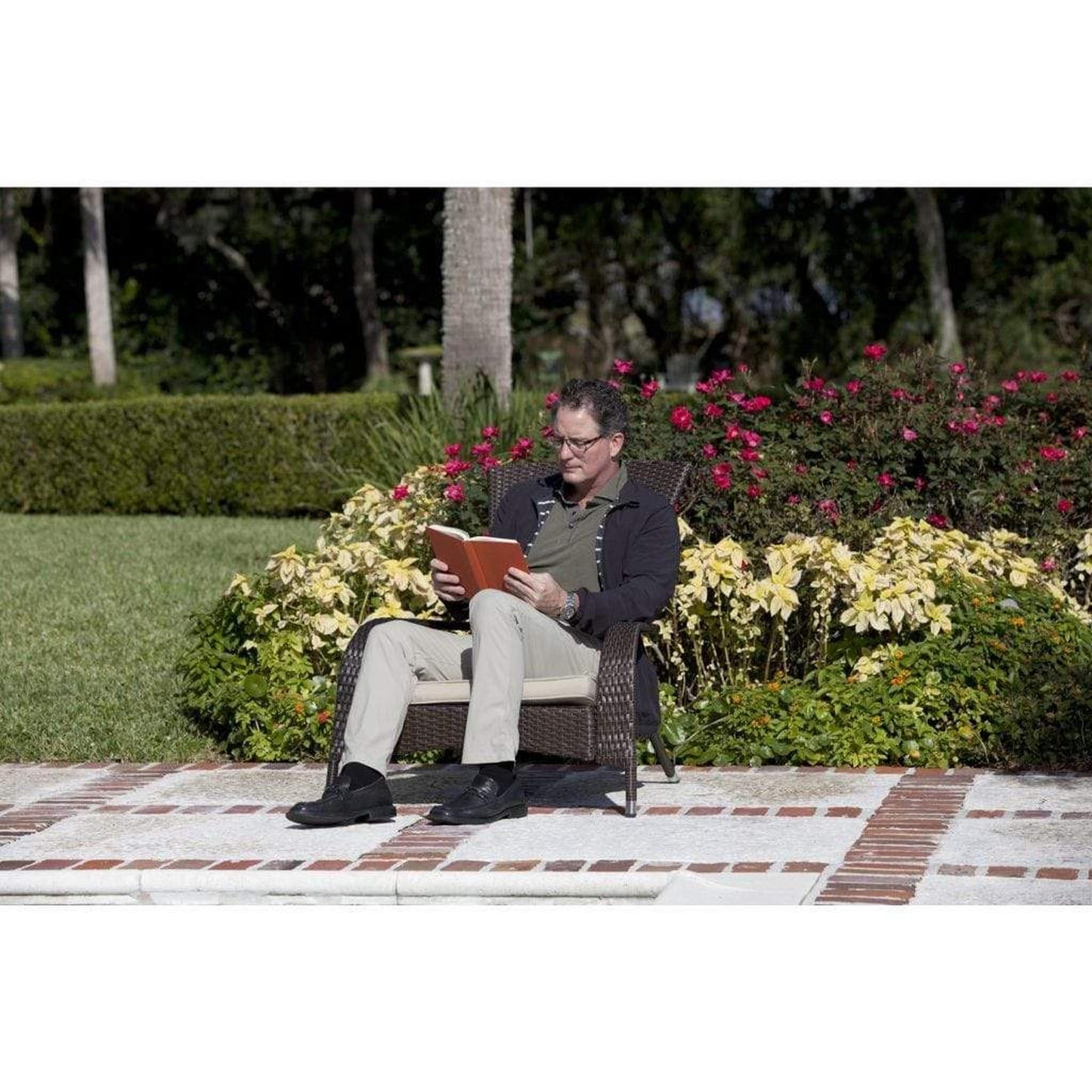 Balkene Home Coconino Wicker Chat Set by Fire Sense