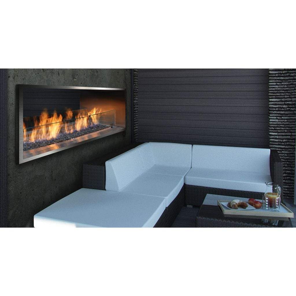 Barbara Jean Collection by Kingsman 36" OFP4336S2 See Through Outdoor Linear Gas Fireplace
