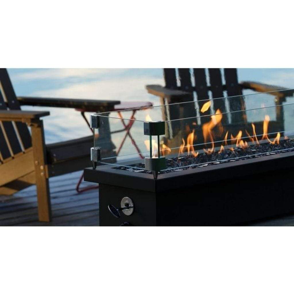 Barbara Jean Collection by Kingsman 36" OFS36 Outdoor Linear Gas Firestand with Manual Controls