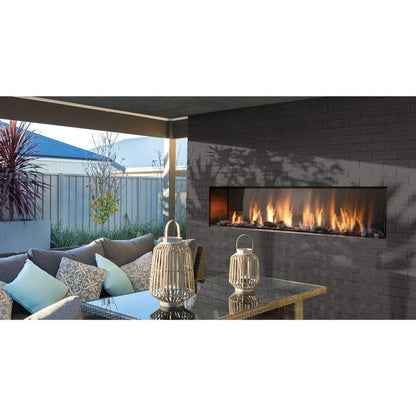 Barbara Jean Collection by Kingsman 48" OFP5548S1 Single Sided Outdoor Linear Gas Fireplace