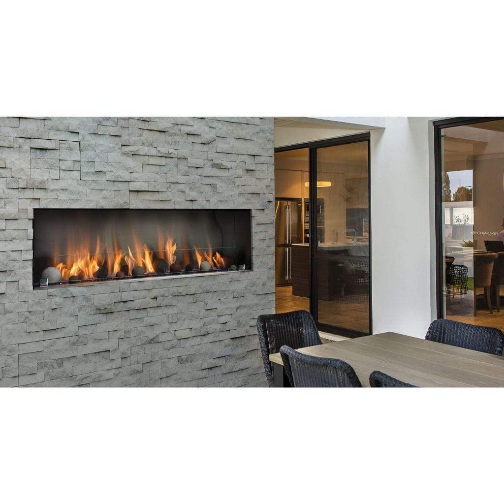 Barbara Jean Collection by Kingsman 48" OFP5548S1 Single Sided Outdoor Linear Gas Fireplace