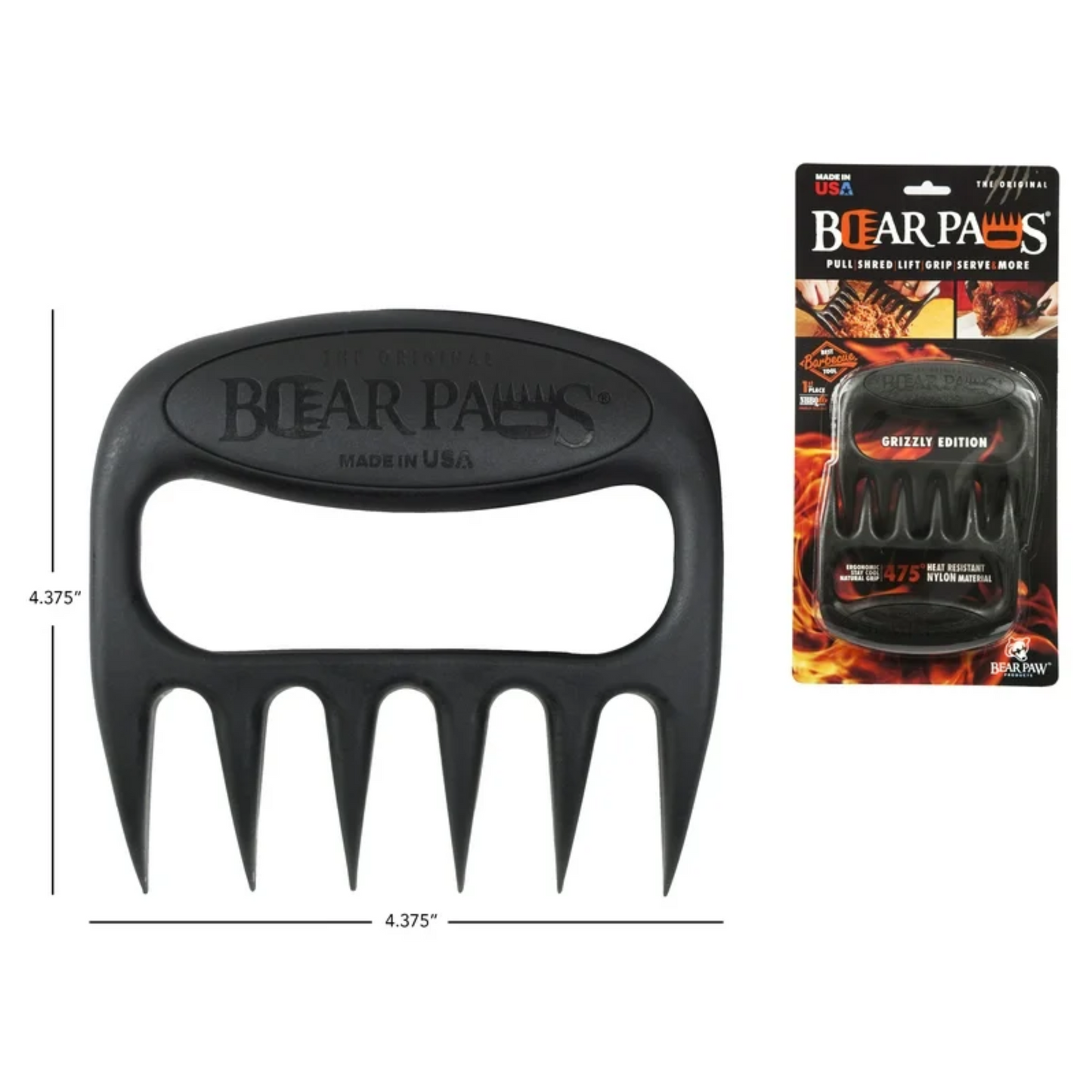 Bear Paws Black Meat Shredders