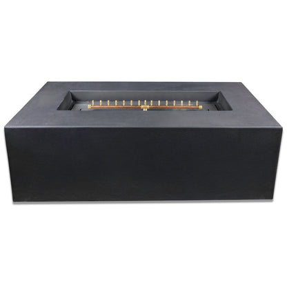 Blaze 60" Rectangular Concrete Natural Gas Fire Pit Table