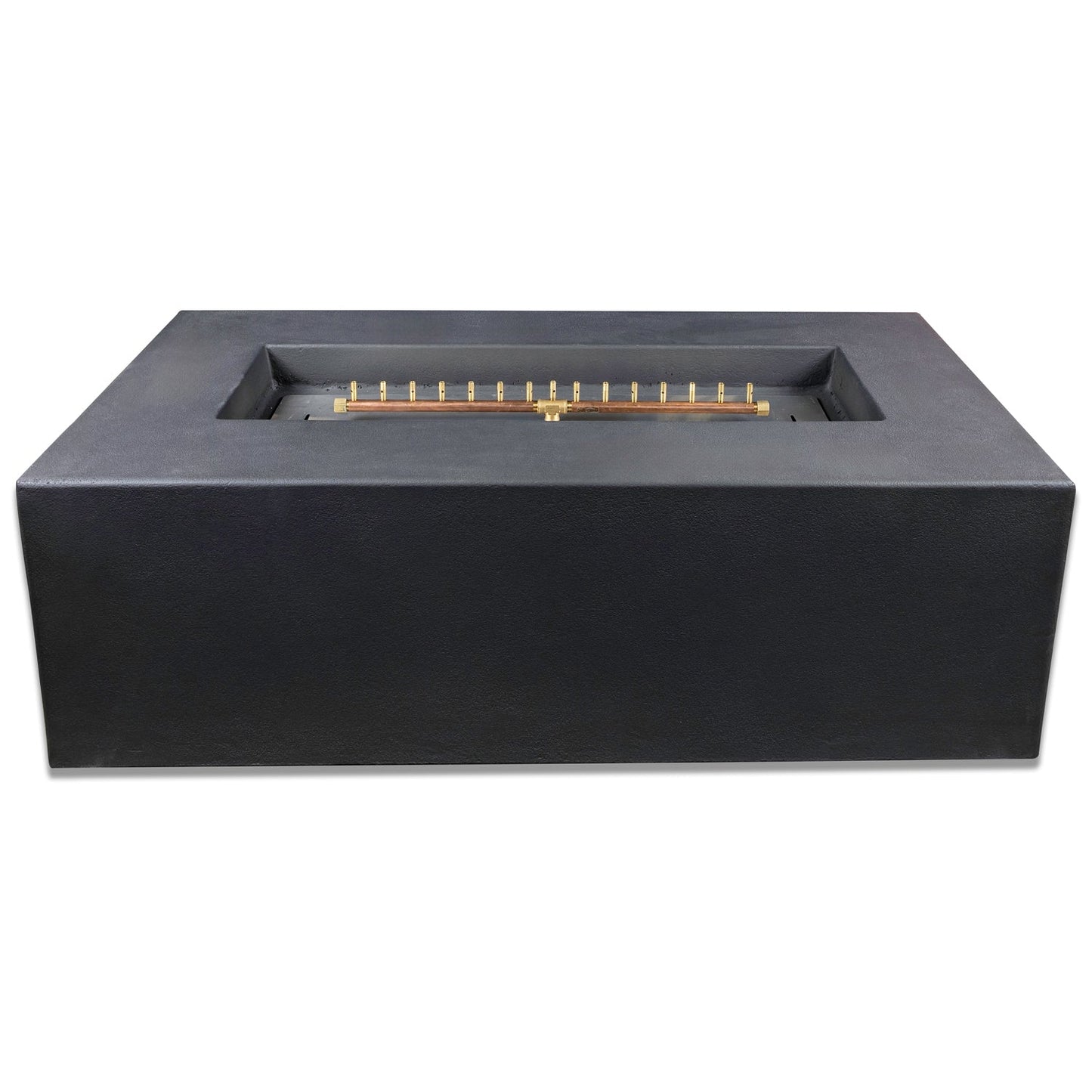 Blaze 60" Rectangular Concrete Propane Gas Fire Pit Table
