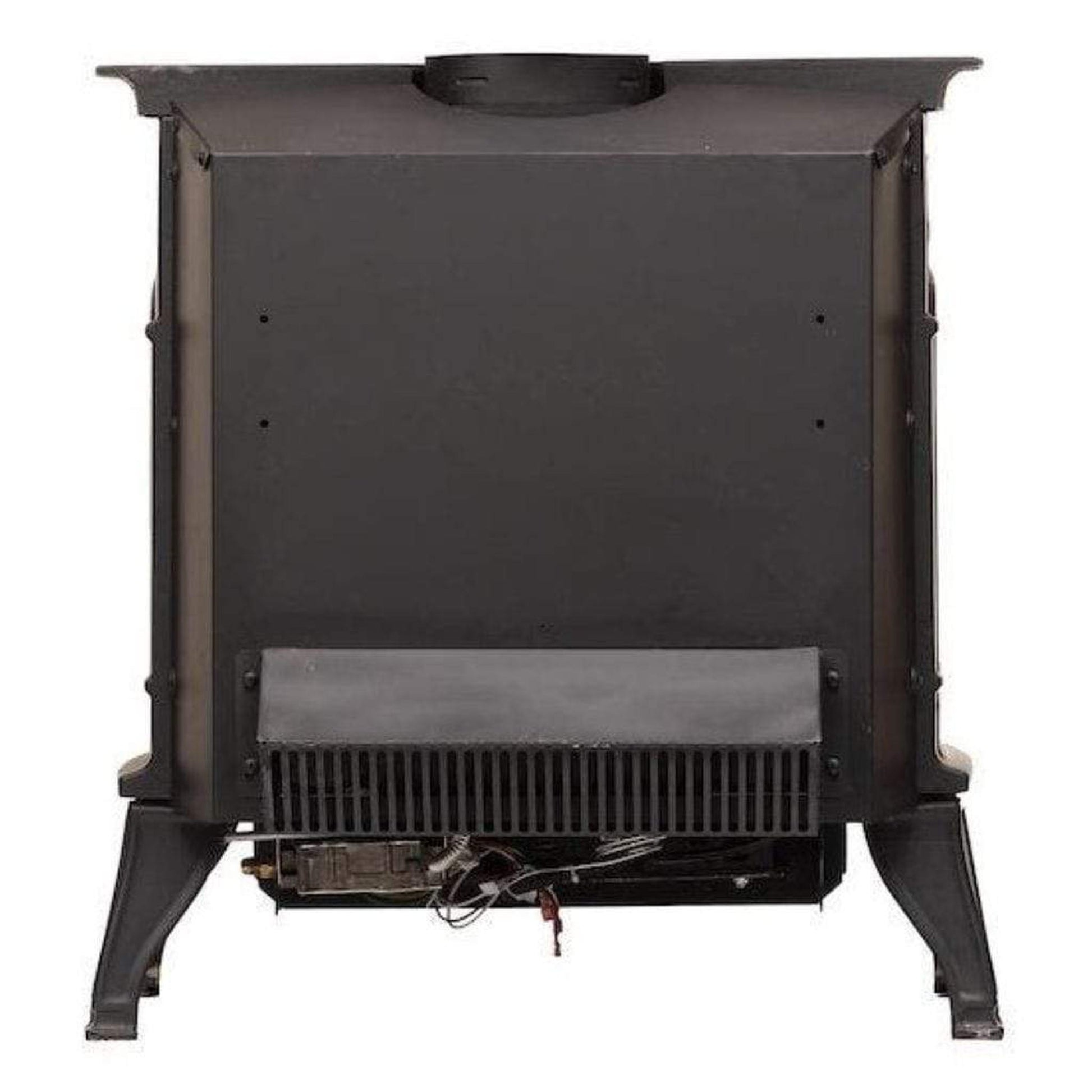 Breckwell BH32VF 26" Black Finish Freestanding Millivolt Control, Propane Gas Vent Free Cast Iron Stove With Logs
