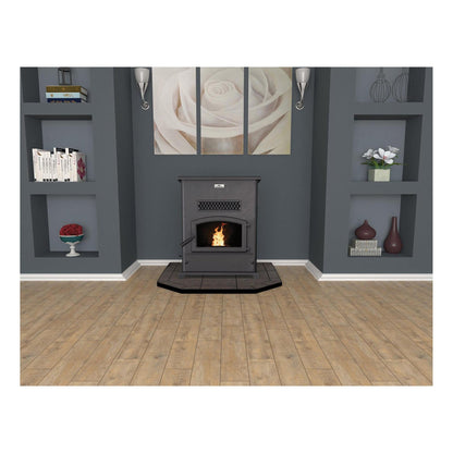 Breckwell Big E SP1000E 33" Black Freestanding Pellet Stove, EPA2020 Certified