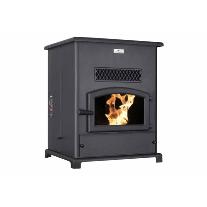 Breckwell Big E SP1000E 33" Black Freestanding Pellet Stove, EPA2020 Certified