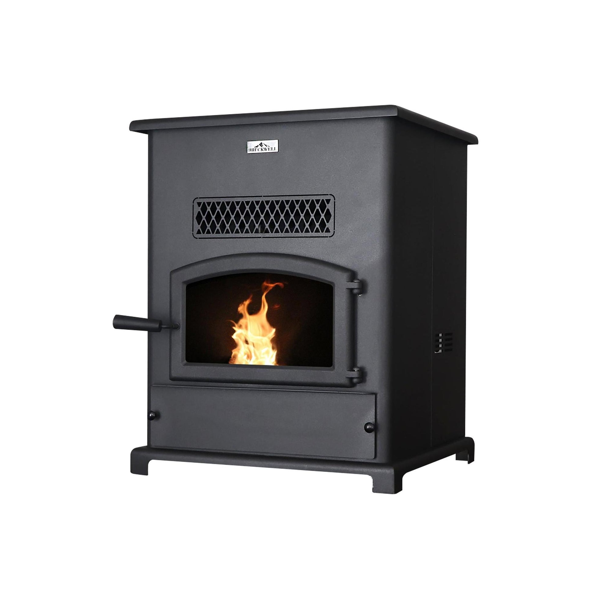 Breckwell Big E SP1000E 33" Black Freestanding Pellet Stove, EPA2020 Certified