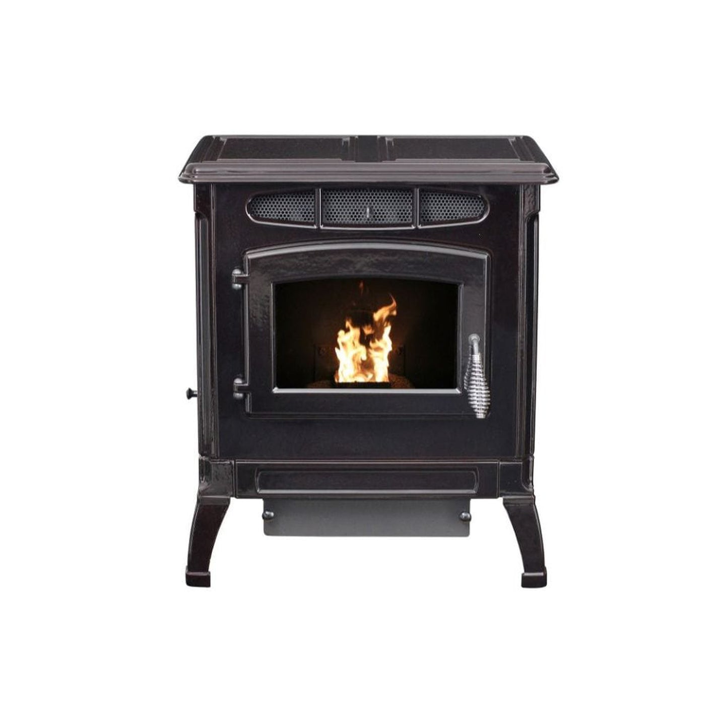 Breckwell Classic Cast 25" Black Enamel Finish Pellet Stove With Ignitor
