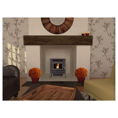 Breckwell Classic Cast 25" Black Finish Pellet Stove With Ignitor