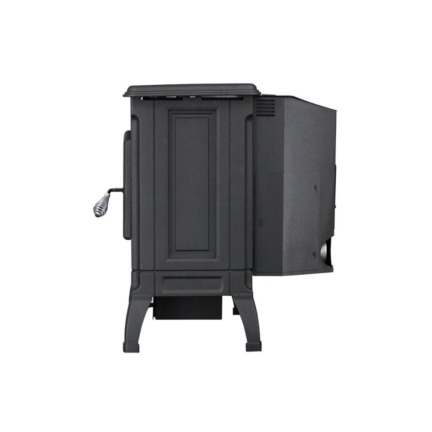 Breckwell Classic Cast 25" Black Enamel Finish Pellet Stove With Ignitor