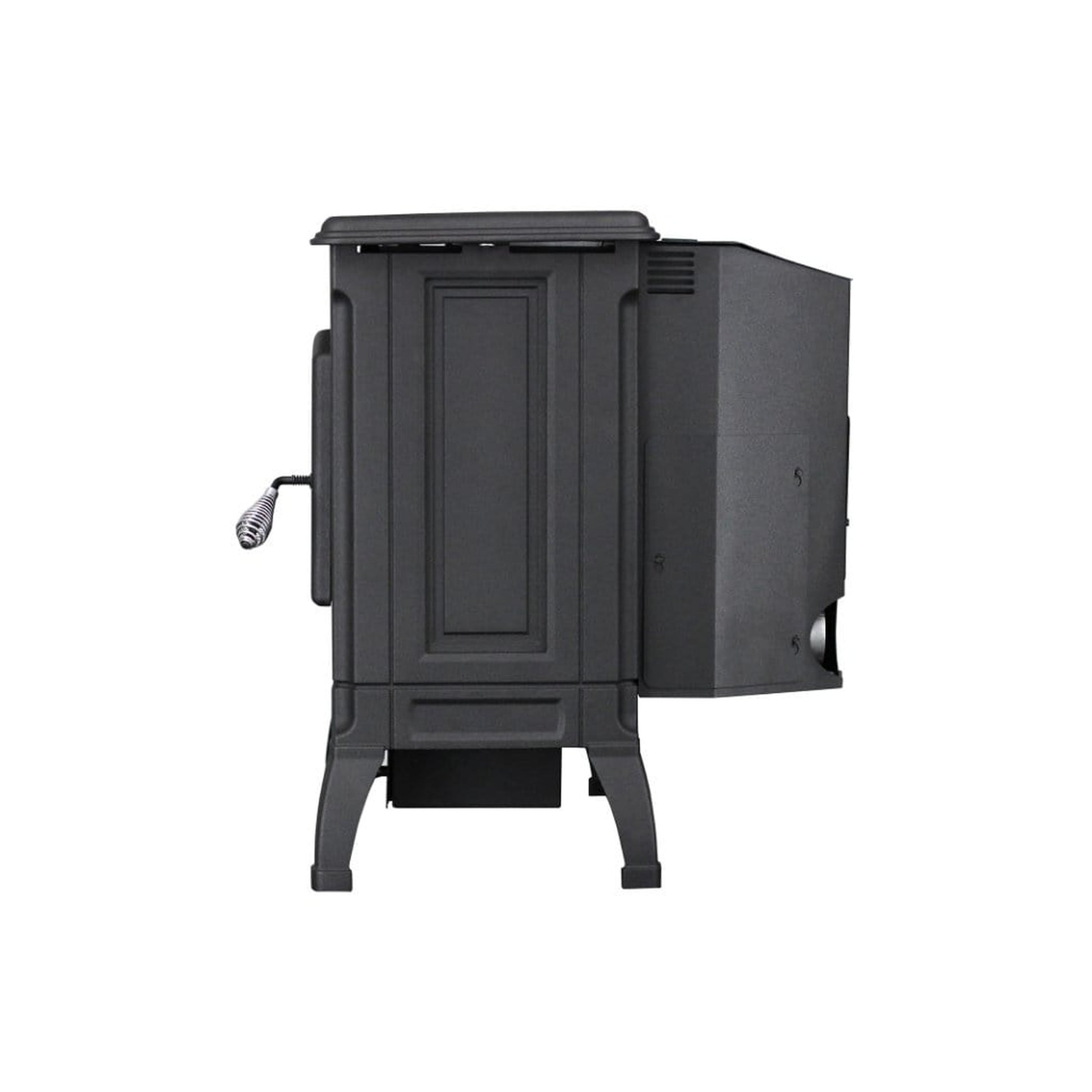 Breckwell Classic Cast 25" Black Enamel Finish Pellet Stove With Ignitor
