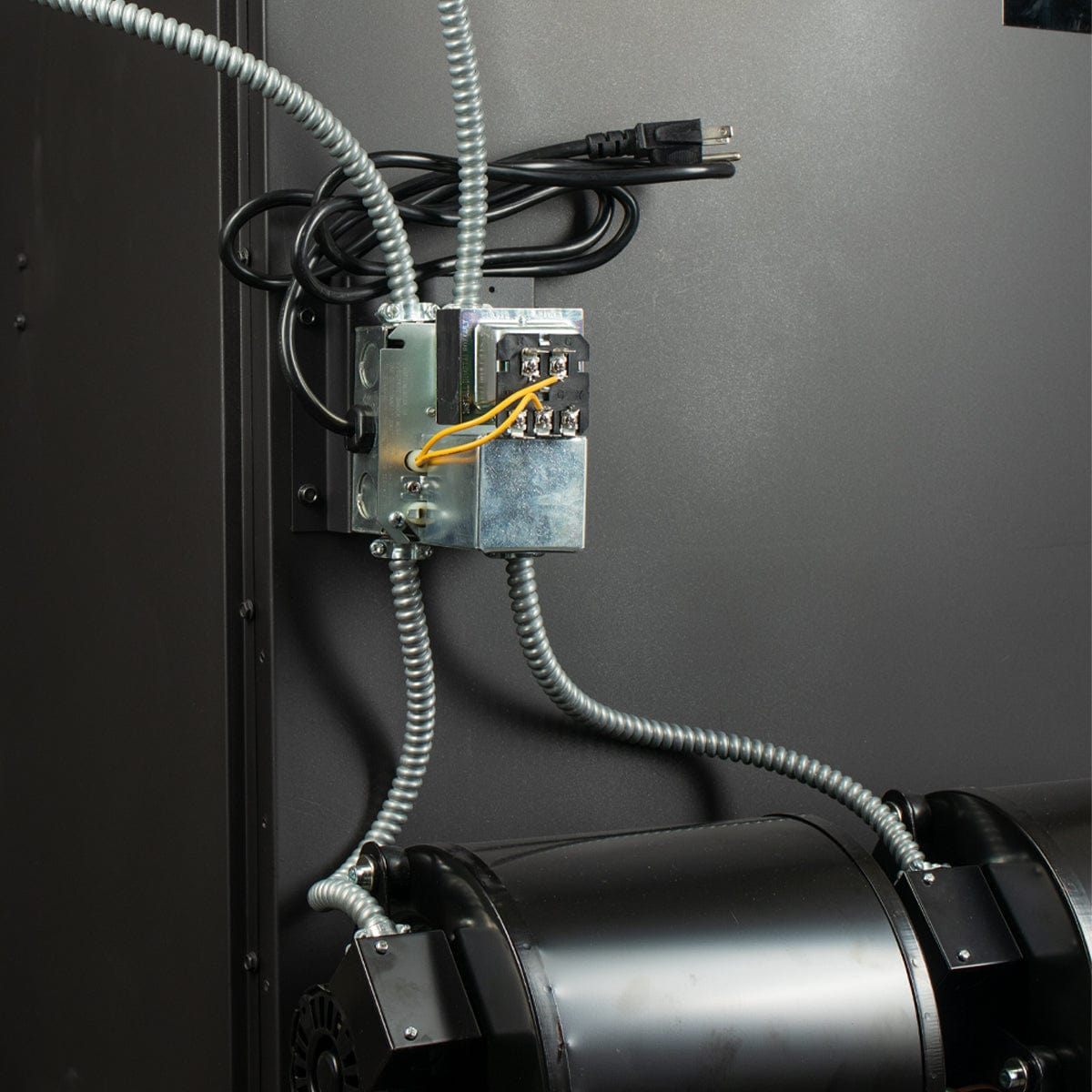 Breckwell SWF1035 45" x 25" Black Wood Furnace With Dual Blower, EPA2020 Certified