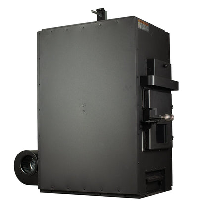 Breckwell SWF1035 45" x 25" Black Wood Furnace With Dual Blower, EPA2020 Certified