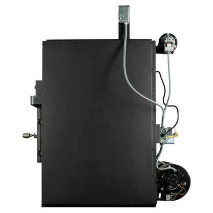 Breckwell SWF1035 45" x 25" Black Wood Furnace With Dual Blower, EPA2020 Certified